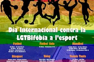 Altea commemora el dia Internacional contra la LGTBIfòbia en l'esport