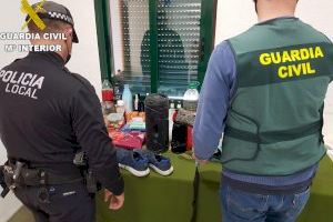 Cazan a los presuntos autores de una oleada de robos en Agullent, Albaida y Palomar