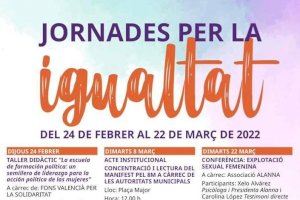 Benifaió organiza una amplia programación para celebrar el Día Internacional de la Mujer