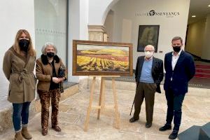 Rafael Daroca cedeix una de les seues obres al museu de Xàtiva