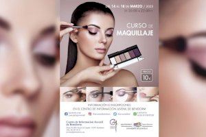 Juventud organiza un curso de maquillaje del 14 al 18 de marzo