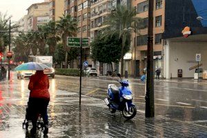 Llega la lluvia a la Comunitat Valenciana