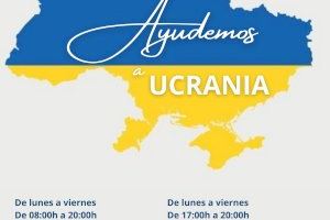 Teulada Moraira habilita otro punto de recogida a nivel comarcal de donaciones en apoyo a Ucrania