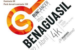Benaguasil acogerá la carrera RunCáncer el próximo 2 de abril