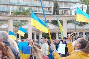 Calp se une para mostrar su solidaridad con el pueblo ucraniano