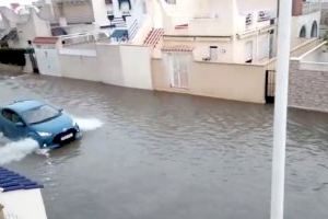 Les pluges persistents deixen inundacions en algunes zones de la Comunitat Valenciana