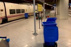Goteras en la estación de tren de Castellón: un problema endémico de los últimos 20 años