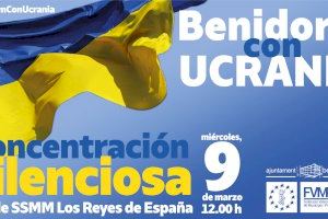 Benidorm se concentra mañana para mostrar su solidaridad con el pueblo ucraniano