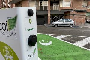 El nombre de cotxes elèctrics a Alcoi creix un 175,95% de 2019 a 2021