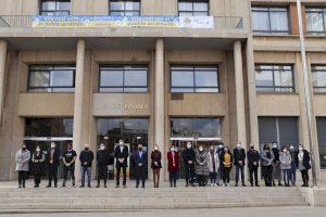 Vila-real guarda cinc minuts de silenci en solidaritat amb el poble ucraïnés