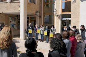 Alboraia es concentra contra la guerra i en solidaritat amb el poble ucraïnés