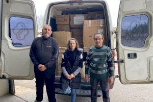 Alcalà-Alcossebre realiza un segundo envío de material humanitario a Ucrania