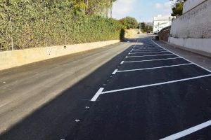 L'Ajuntament de Nàquera incrementa l'oferta de places d'estacionament