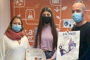 Nerea P.C. gana el V Concurs de cartells de Sabjove pel Dia Internacional de la Dona
