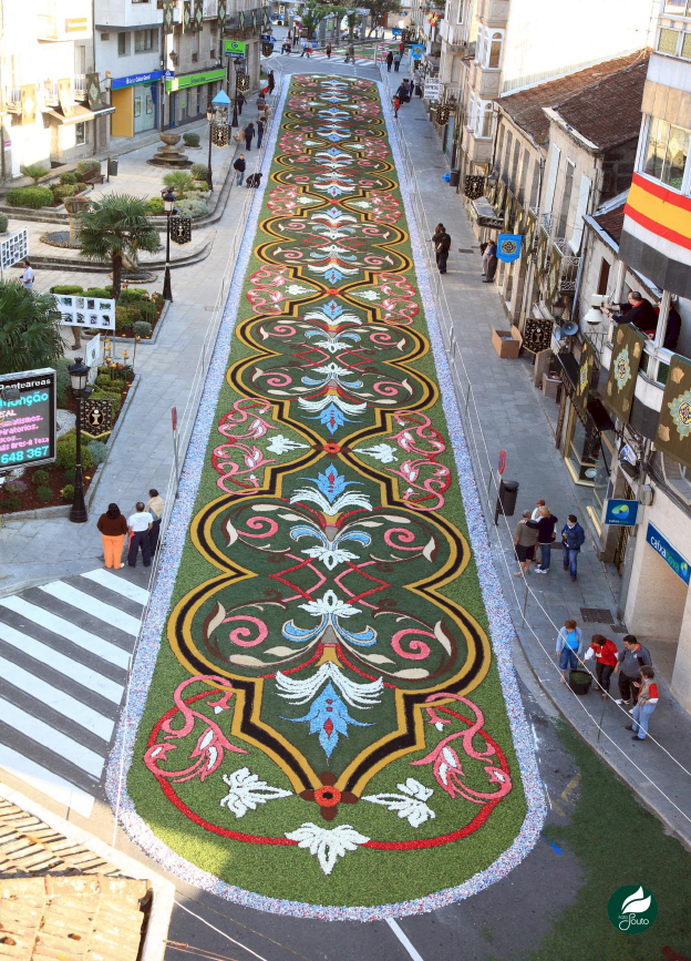 Corteza Simplemente desbordando Mal uso La hermosa alfombra con 5.000 flores que decorará la plaza de la Virgen de  Valencia el día de la Patrona