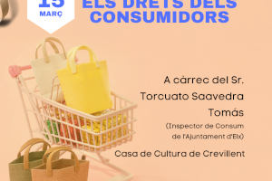 La Concejalía de Consumo organiza una charla con motivo del Día Mundial de los Derechos de las Personas Consumidoras