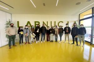 Estudiantes del Instituto visitan el Lab_Nucia