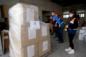 L'Ajuntament de Crevillent finalitza la campanya de recollida d'ajuda humanitària per a Ucraïna