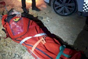 Rescatan a un hombre de una zona montañosa de San Vicente del Raspeig