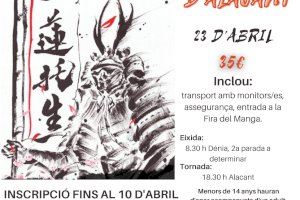 Oberta la inscripció per al viatge al Saló del Manga d’Alacant