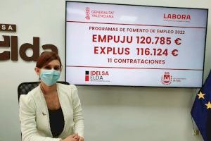El Ayuntamiento de Elda solicita a la Generalitat más de 236.000 euros de los programas EMPUJU y EXPLUS para la contratación de 11 personas