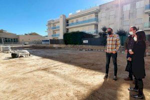 Oropesa del Mar finaliza las obras de adecuación del parking de la calle Peñíscola