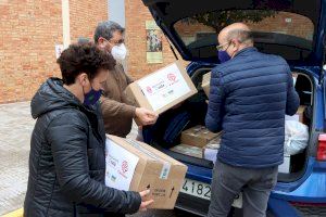 Onda envía 30 cajas de material sanitario a Ucrania