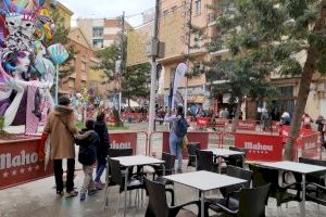 El mal tiempo provoca que los hosteleros valencianos facturen casi un 22% menos de lo previsto