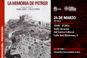“La memoria de Petrer”, un documental para homenajear a las víctimas petrerenses de la guerra civil y la dictadura