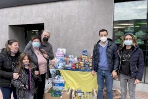 El PP de la Vall entrega 2.000 kilos de solidaridad al pueblo ucraniano
