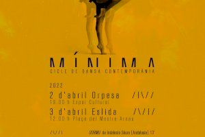 La danza contemporánea se instala este mes de abril en Oropesa del Mar con el ciclo ‘Mínima’