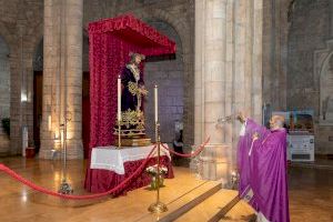 La iglesia de Santa Catalina de Valencia acoge la imagen de Jesús de Medinaceli del Grao de Valencia para su veneración durante la Cuaresma