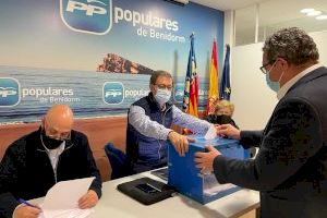 Los afiliados del PP de Benidorm dan su apoyo masivo a la candidatura de Alberto Núñez Feijóo