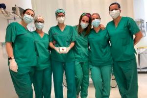 El hospital de Gandia aplica una novedosa técnica sin cirugía para la extirpación de tumores digestivos