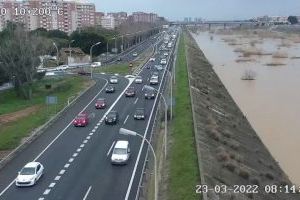 El trànsit a València aquest dimecres 23