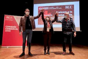 Liduvina Gil, proclamada nova secretària general del PSPV-PSOE de la Safor-Valldigna en el XIII Congrés