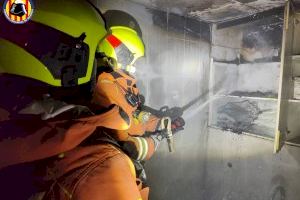 Evacuan una residencia de salud mental de la Pobla de Vallbona por un incendio