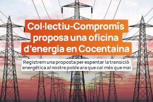 Col·lectiu-Compromís proposa una oficina d’energia en Cocentaina