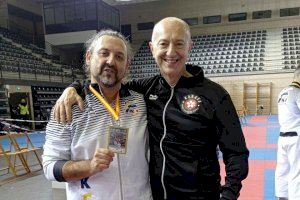 Félix Escribano, del Club Karate Sedaví, Campió d’Espanya en Kata Discapacitat Física a La Rioja