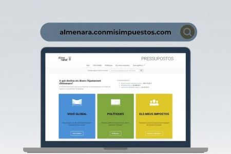 L'Ajuntament d'Almenara posa en marxa el web almenaraconmisimpuestos.com