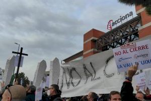 Els treballadors de Nordex protesten a Madrid pel tancament de la planta
