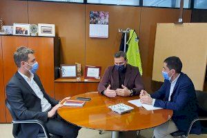 La Diputación de Alicante inicia contactos con la oposición para lanzar el nuevo plan de accesos al municipio