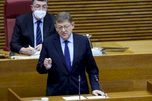 Ximo Puig anuncia la puesta en marcha de un plan de respuesta a la crisis energética y ayudas de 18 millones de euros para renovar las flotas de transporte