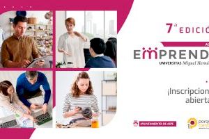 Últimos días para inscribirse en la 7ª edición de Aspe Emprende: formación, asesoramiento y financiación para emprendedores y empresas