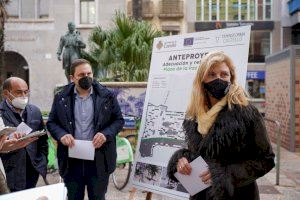 Castelló adjudica la redacción del proyecto y la obra de reforma de la plaza de la Paz con fondos europeos