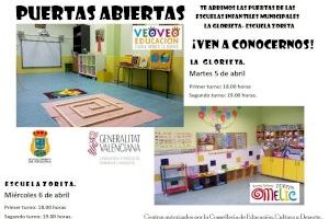 Jornada de puertas abiertas en las Escuelas Infantiles Municipales de Requena