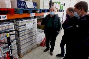 La iniciativa Eco Rallye Solidario recauda 1.000 kilos de comida para el Banco de Alimentos de Castellón