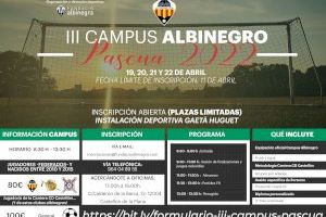 La Fundació Albinegra organiza el III CAMPUS ALBINEGRO para Pascua