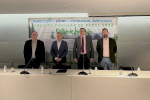 Hoy se ha presentado el Circuito Popular de Pádel   Valencia 2022 El Corte Inglés