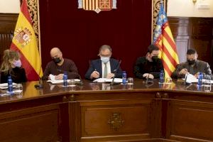 Preacuerdo histórico del equipo de gobierno y los sindicatos para implantar la carrera profesional en la Diputación de Castellón y su Consorcio de Bomberos